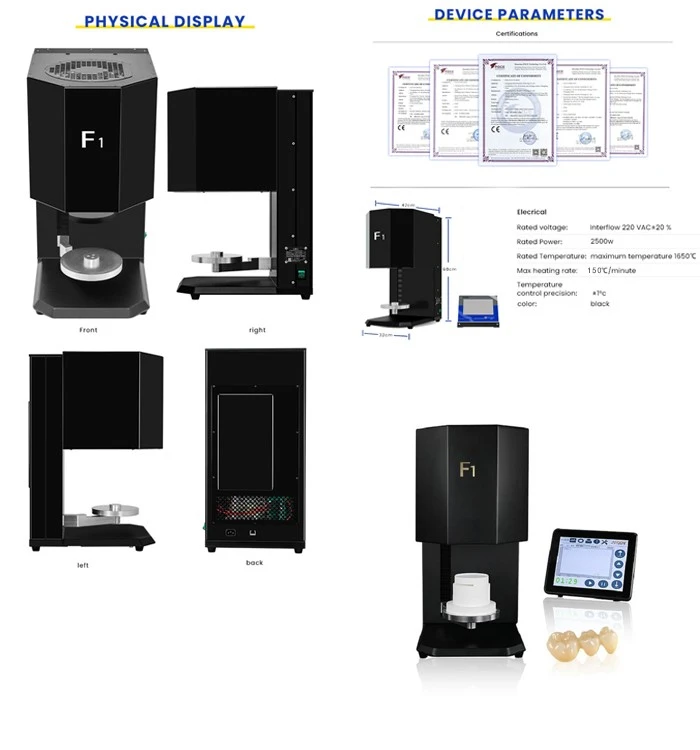 Fast Ceramic Zirconia Dental Sintering Furnace display Fast Ceramic Zirconia Dental Sintering Furnace display
