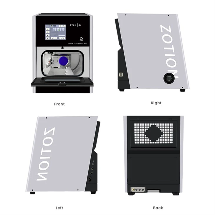 Dental Zirconia Block Cad Cam Dry Milling Machine