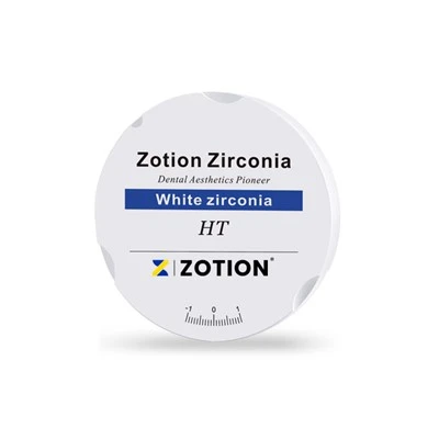 Cad Cam Dental Zirconia Disc Ultra Läpinäkyvä hammaslääketieteellinen zirkoniumoksidi tyhjä