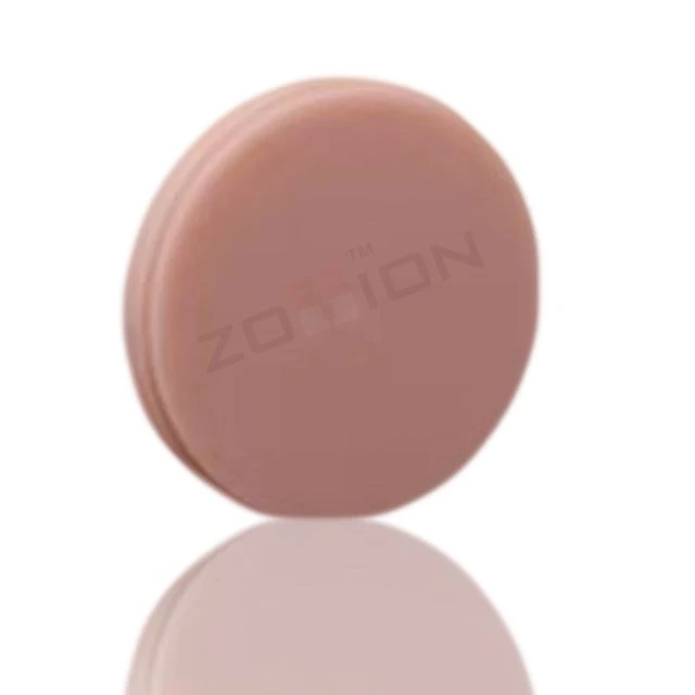 98 System 20mm Multilayer Dental Material Disk A1 Pink Pmma Milling Block For Denture Carving